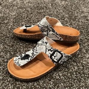 Animal Print Sandals